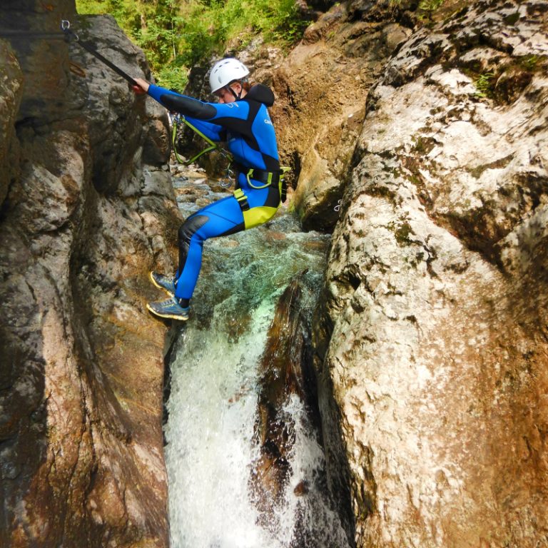 Starzlachklamm Canyoning Allgäu