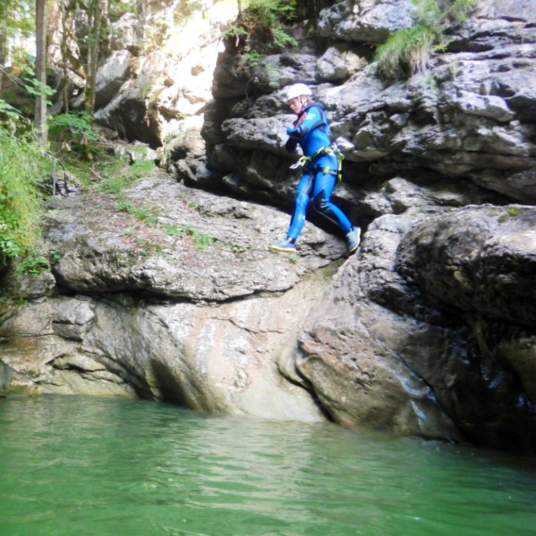 Starzlachklamm Canyoning Allgäu