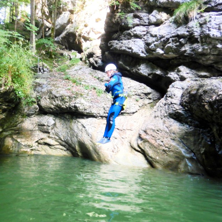 Starzlachklamm Canyoning Allgäu