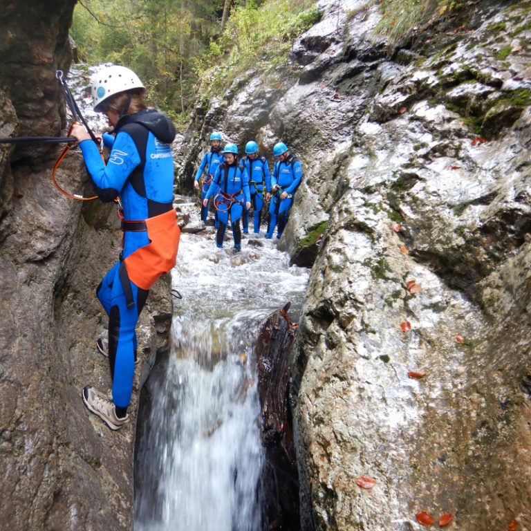 Starzlachklamm Canyoning Allgäu