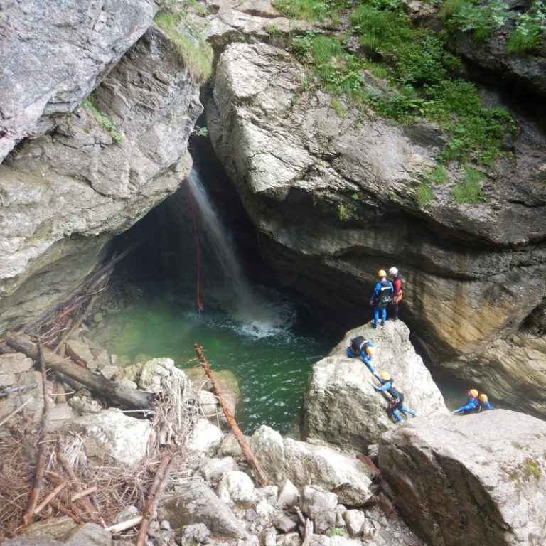 Starzlachklamm Canyoning Allgäu
