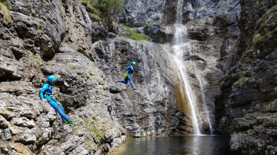 Canyoning Tour Stuibenfälle Level 2