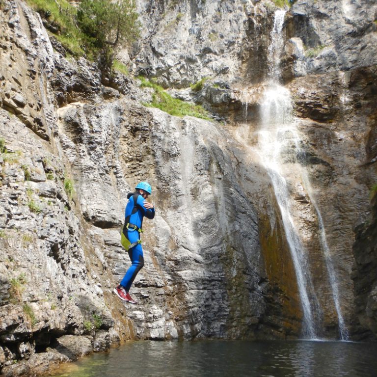 Stuibenfälle Canyoning Tour Tirol