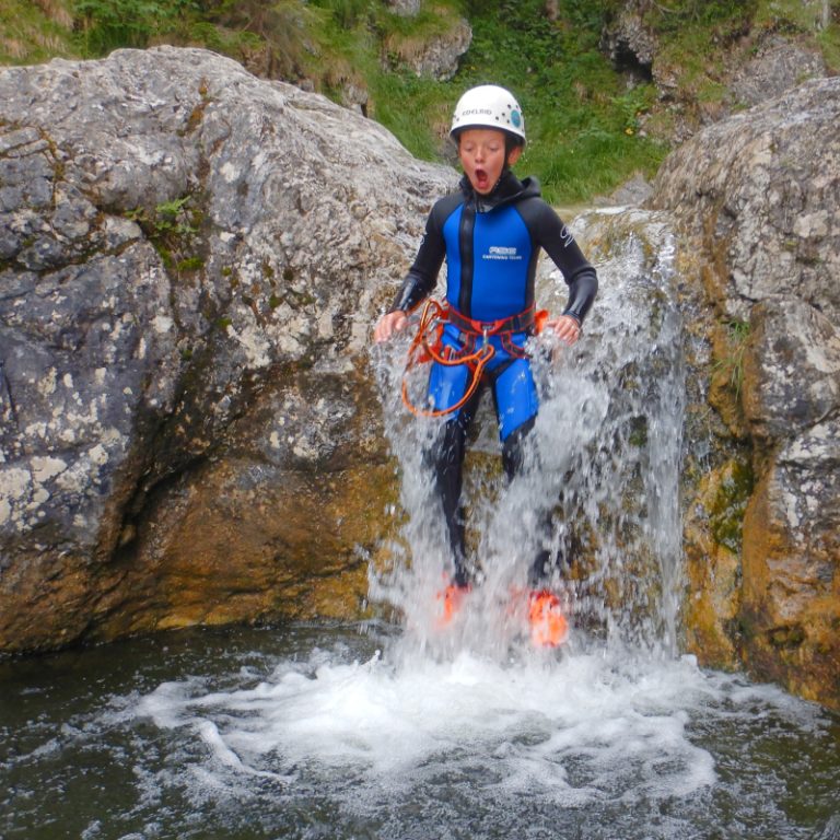 Stuibenfälle Canyoning Tour Tirol
