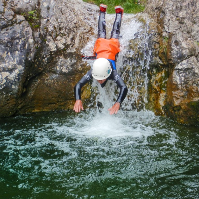 Stuibenfälle Canyoning Tour Tirol