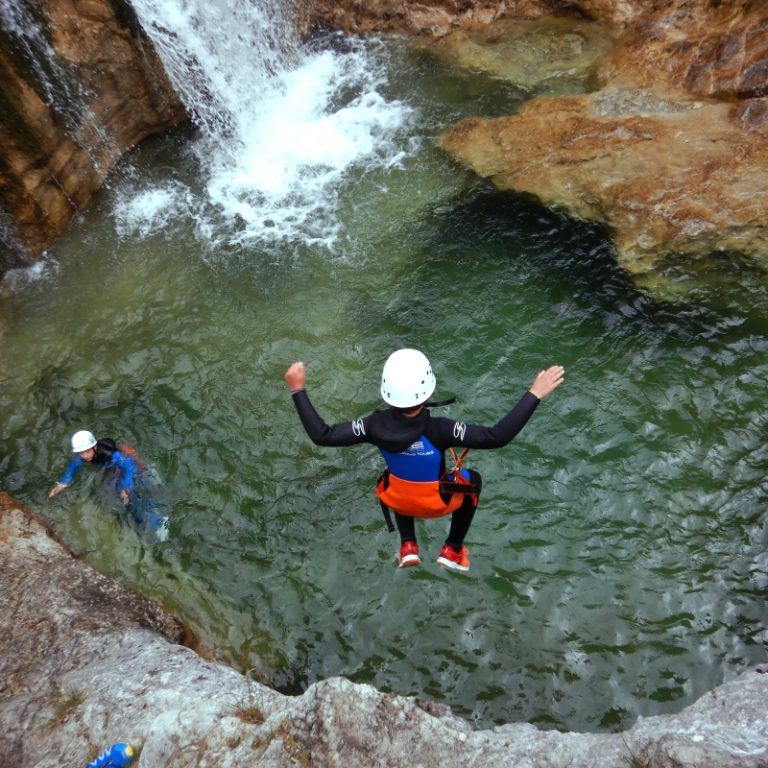 Stuibenfälle Canyoning Tour Tirol
