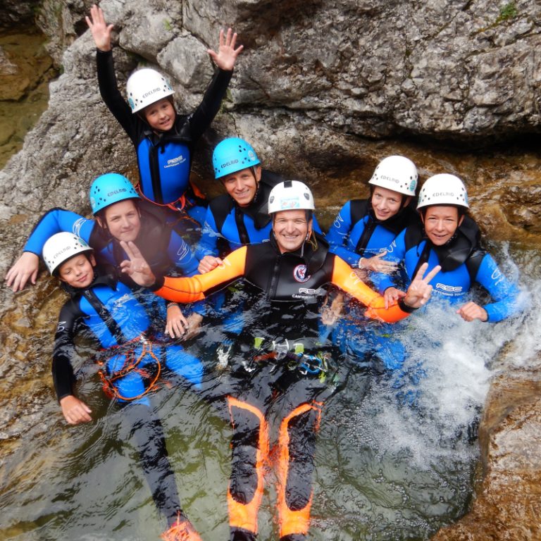 Stuibenfälle Canyoning Tour Tirol