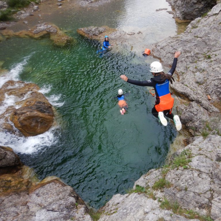 Stuibenfälle Canyoning Tour Tirol