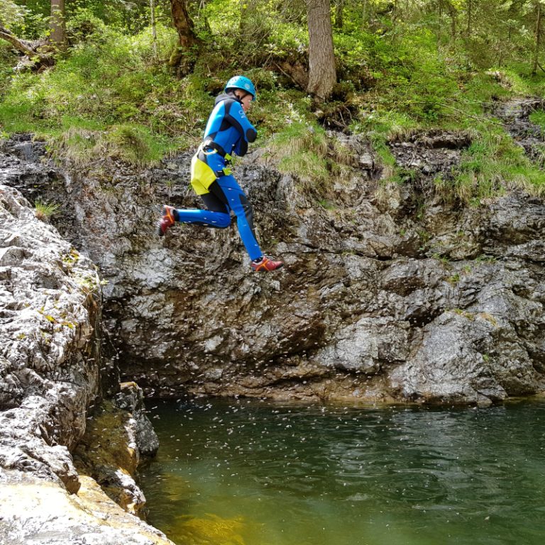 Stuibenfälle Canyoning Tour Tirol
