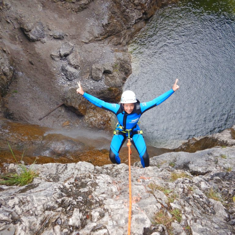 Stuibenfälle Canyoning Tour Tirol
