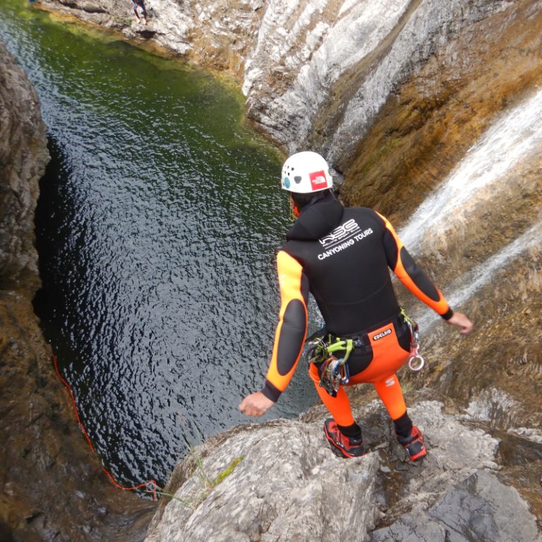 Stuibenfälle Canyoning Tour Tirol