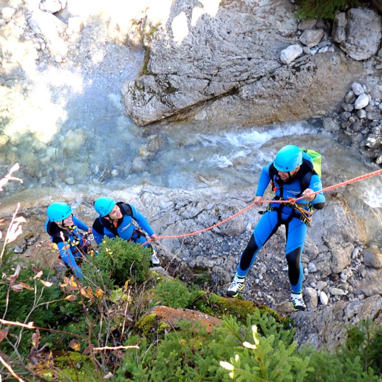 Strindenbach_Canyoning_Tour_Tirol