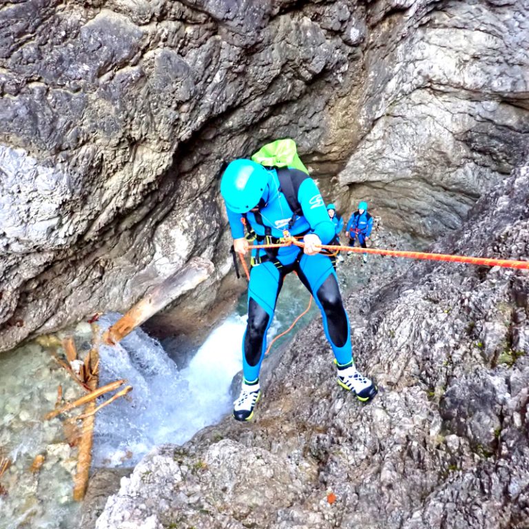 Strindenbach_Canyoning_Tour_Tirol