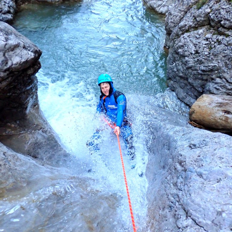 Strindenbach_Canyoning_Tour_Tirol