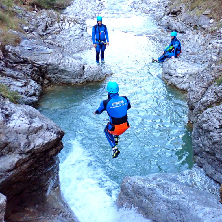 Strindenbach_Canyoning_Tour_Tirol
