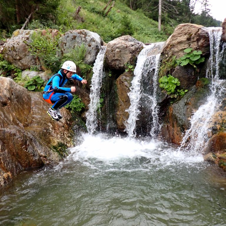 Familien-Canyoningtour Wöllaschlucht