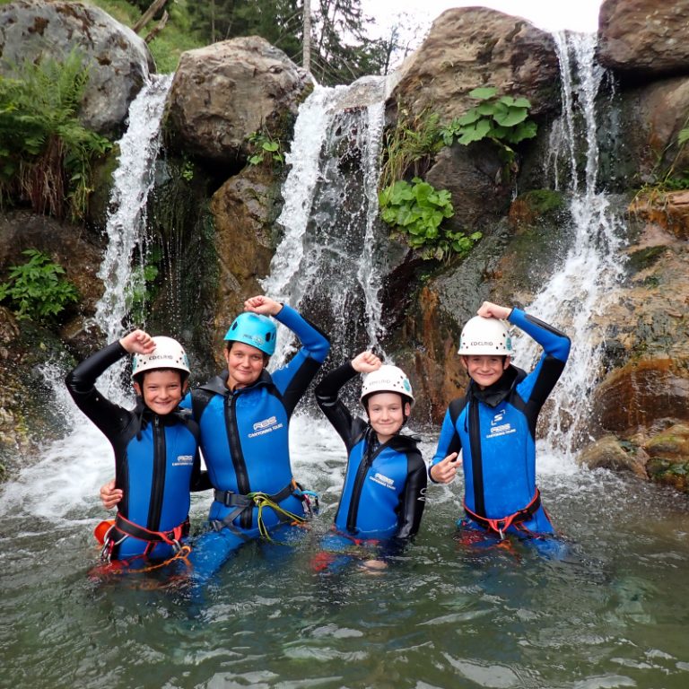 Familien-Canyoningtour Wöllaschlucht