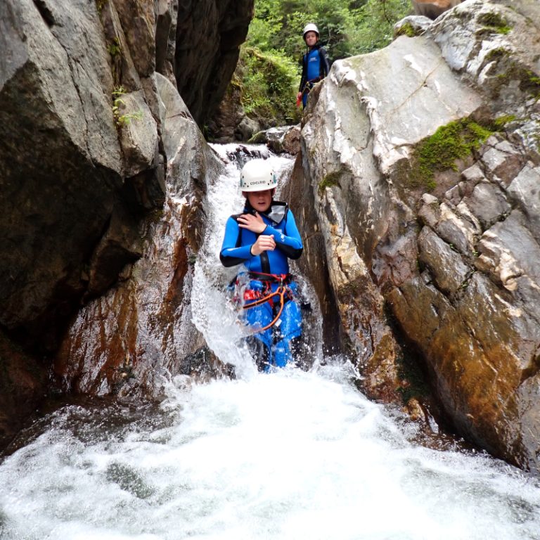 Familien-Canyoningtour Wöllaschlucht