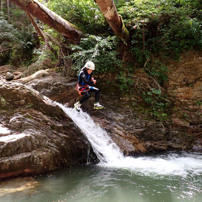 Familien-Canyoningtour Wöllaschlucht